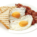 bacon and eggs